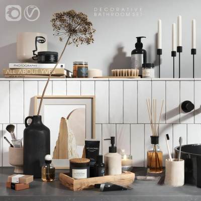 H＆M浴室装饰品组